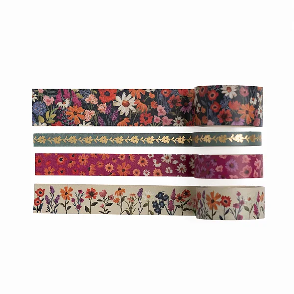 Washi tape Wildflowers - Archer & Olive