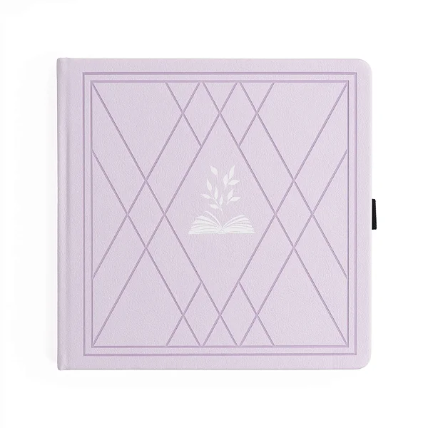 Reading Journal 8x8: Library in Lilac - Archer & Olive