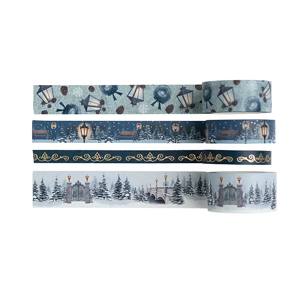 Washi tape Lamp Post - Archer & Olive