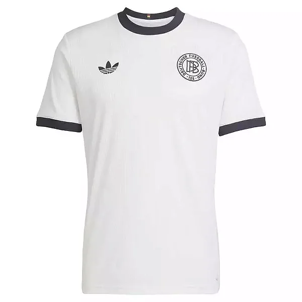 Camisa Alemanha I 25/26 125 Anos - Torcedor Masculina - Branca