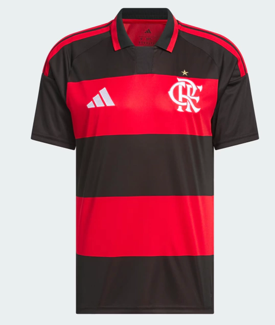 Camisa Mengão Torcedor Masculina - 26/27 - Rubro Negra