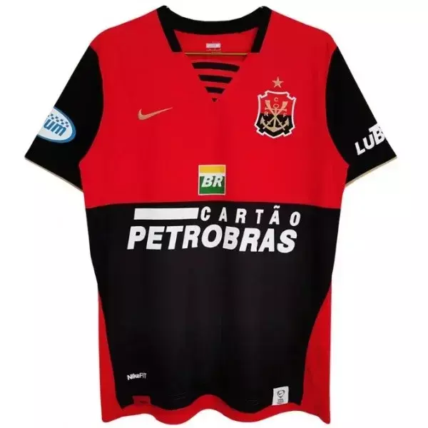 Camisa Mengão Retrô 2008 Masculina - Rubro Negra