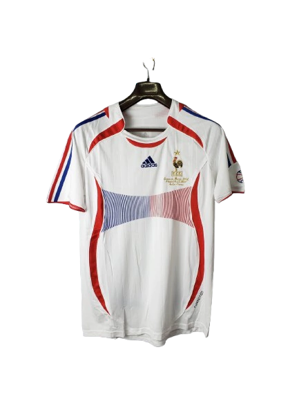 Camisa França Retrô II Away 2006 Torcedor Masculina - Branco