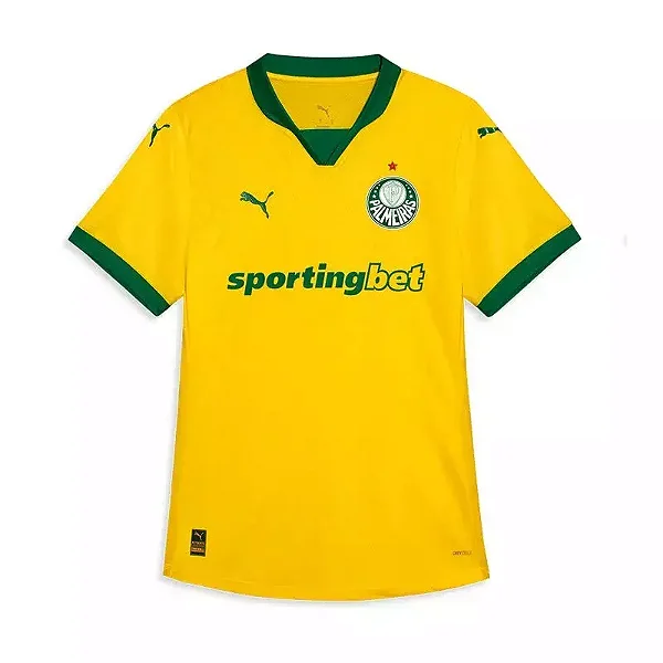 Camisa Verdão Torcedor - Temporada 25/26 - Masculina Amarela