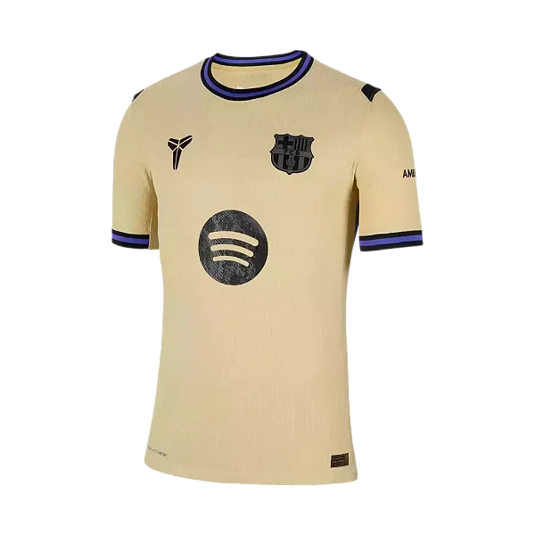 Camisa Barcelona II 25/26 Torcedor Masculina Bege