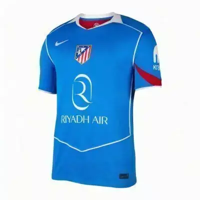 Camisa Atlético de Madrid III TOTAL 90 25/26 Torcedor Masculina - Azul