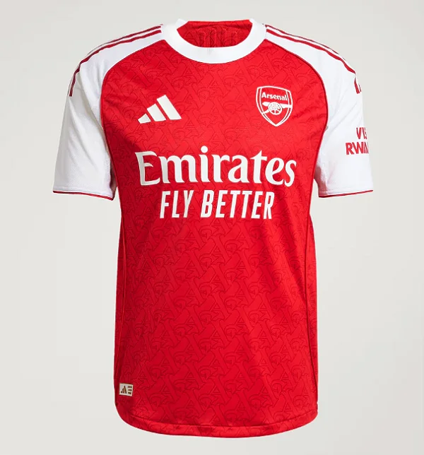 Camisa Arsenal I 25/26 - Torcedor Masculina - Vermelha