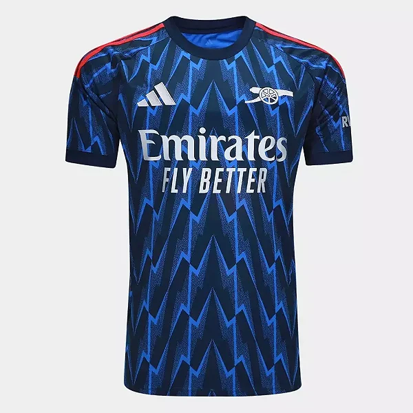 Camisa Arsenal II 25/26 - Torcedor Masculina - Azul