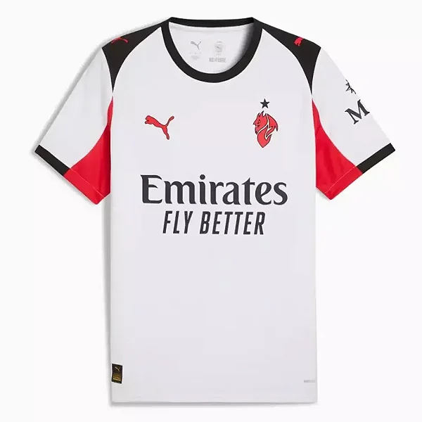 Camisa AC Milan II 25/26 Torcedor Masculina - Branca