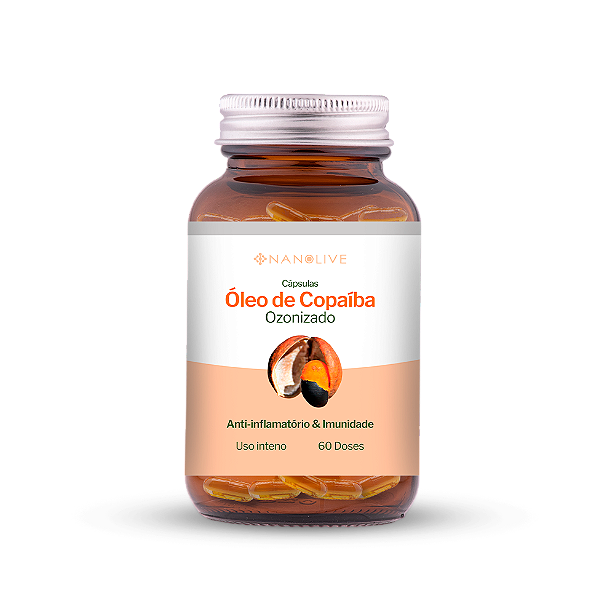Óleo de Copaíba Ozonizado em Cápsulas