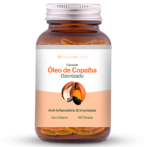 Óleo de Copaíba Ozonizado em Cápsulas