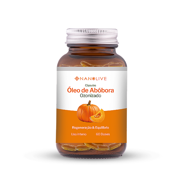 Óleo de Semente de Abóbora Ozonizado em Cápsulas
