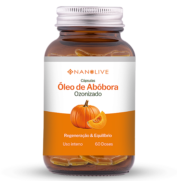 Óleo de Semente de Abóbora Ozonizado em Cápsulas