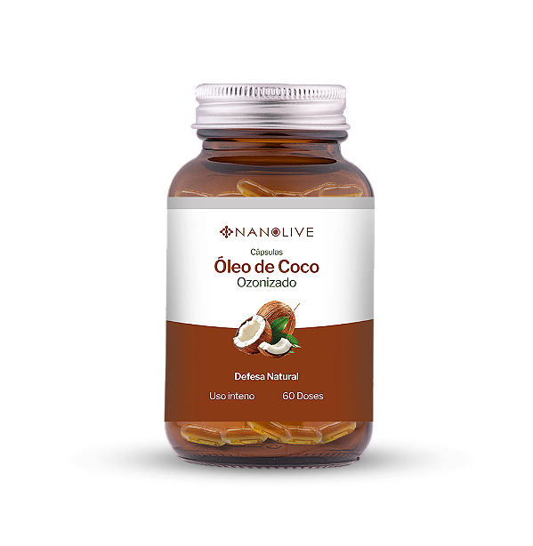 Óleo de Coco Ozonizado em Cápsulas