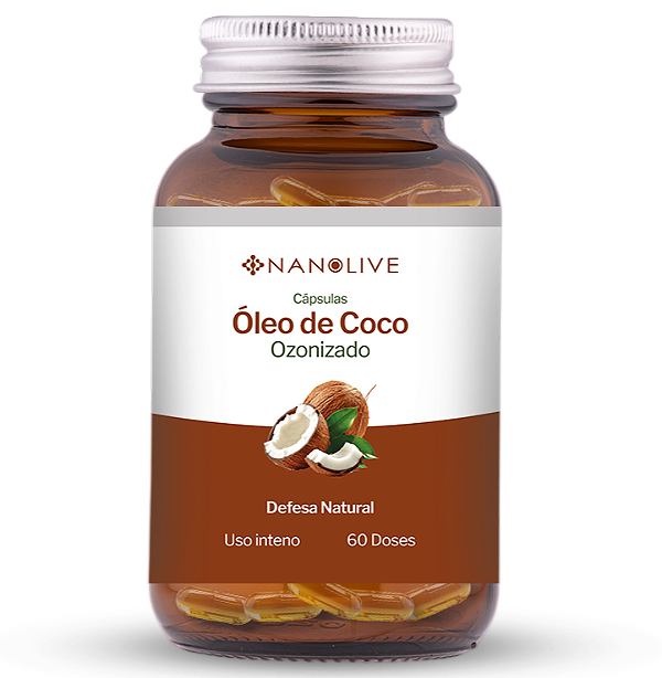Óleo de Coco Ozonizado em Cápsulas