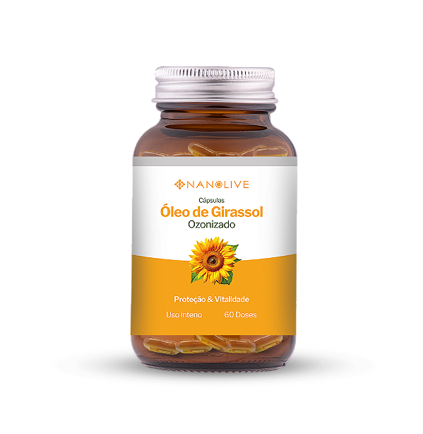 Óleo de Girassol Ozonizado em Cápsulas