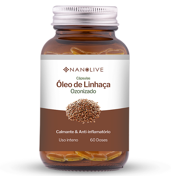 Óleo de Linhaça Ozonizado em Cápsulas