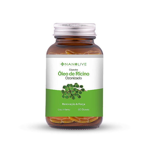 Óleo de Rícino Ozonizado em Cápsulas