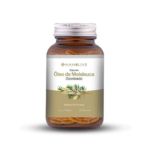 Óleo de Melaleuca Ozonizado em Cápsulas