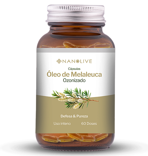 Óleo de Melaleuca Ozonizado em Cápsulas