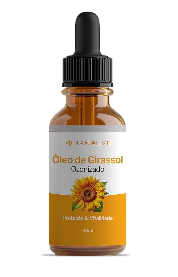 Óleo de Girassol Ozonizado em Gotas