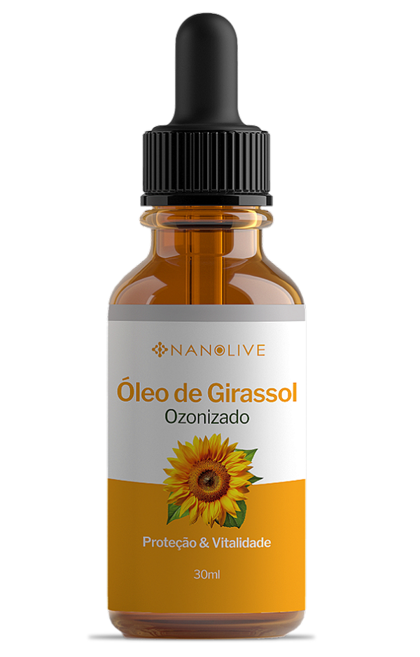 Óleo de Girassol Ozonizado em Gotas