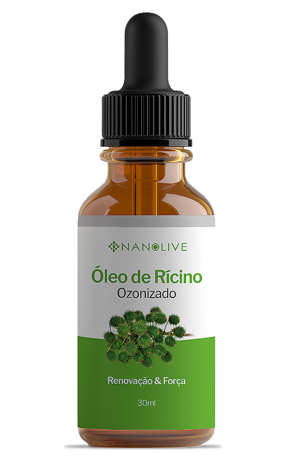 Óleo de Rícino Ozonizado em Gotas