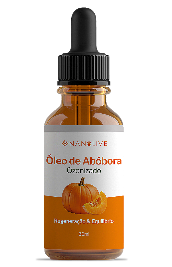 Óleo de Semente de Abóbora Ozonizado em Gotas