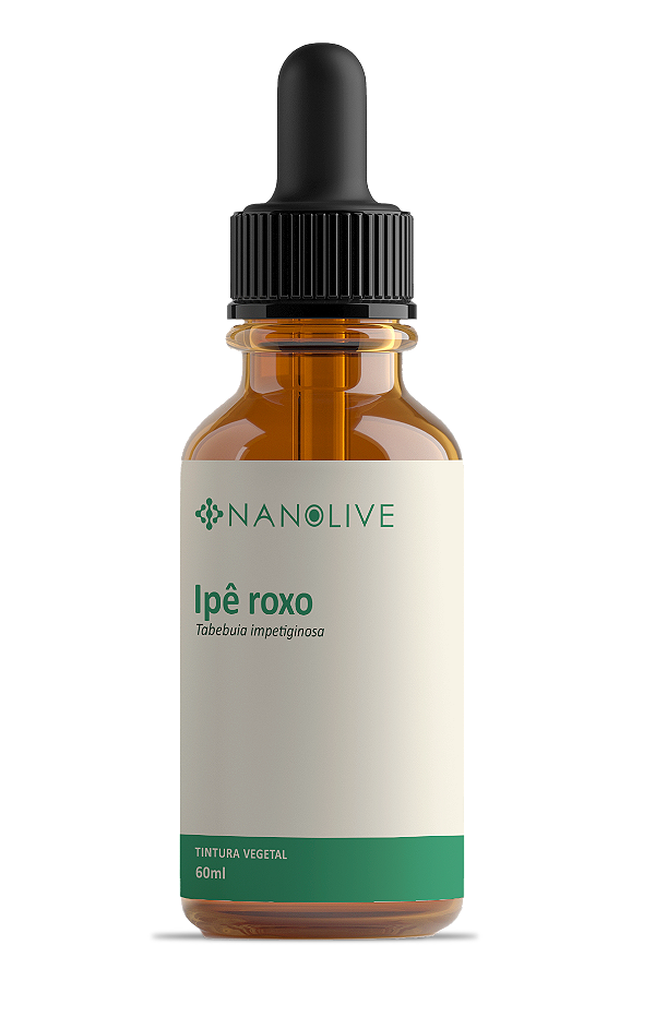 Tintura Vegetal de Ipê Roxo - 60 ml