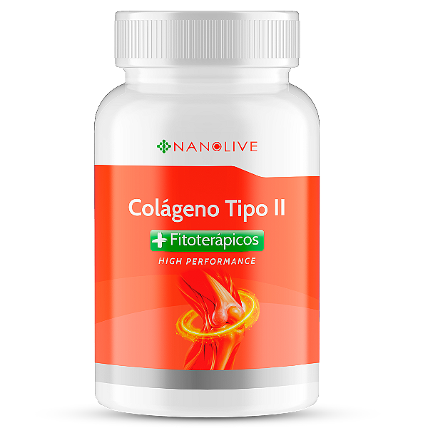 COLÁGENO TIPO II + FITOTERÁPICOS - 60 Doses