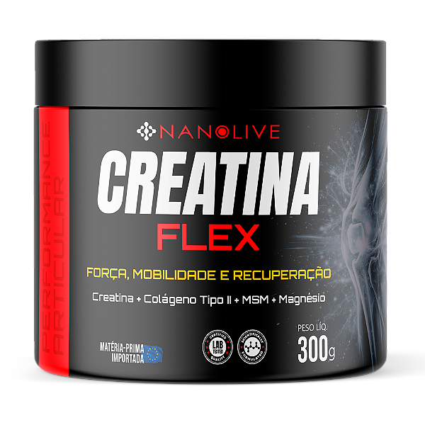 CREATINA FLEX – FORÇA, MOBILIDADE E CONFORTO PARA SUAS ARTICULAÇÕES