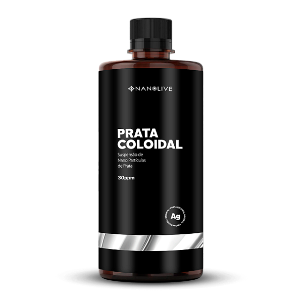 Prata Coloidal Nanolive 30 ppm | 1 Litro