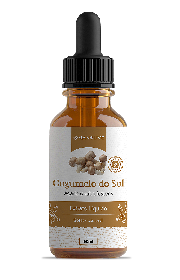 Extrato de Cogumelo do Sol 60ml