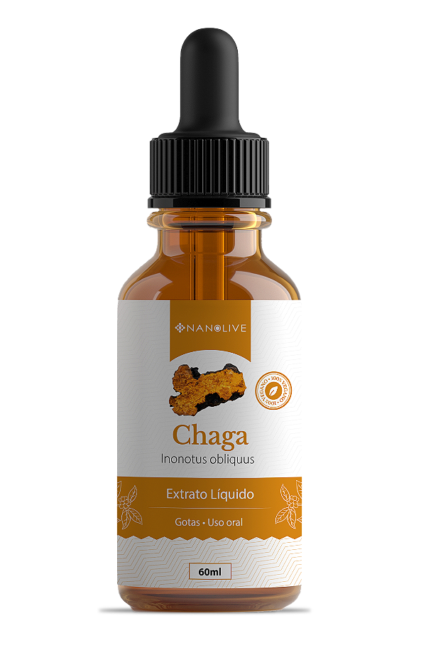 Extrato de Cogumelo Chaga 60ml