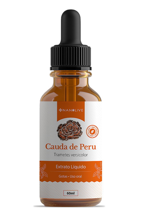 Extrato de Cogumelo Cauda de Peru 60ml
