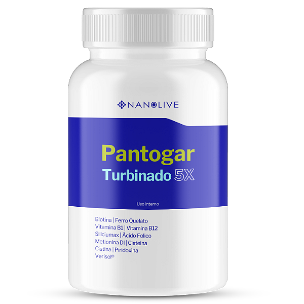 Pantogar Turbinado 5 X (Biotina Ultra-Concentrada)
