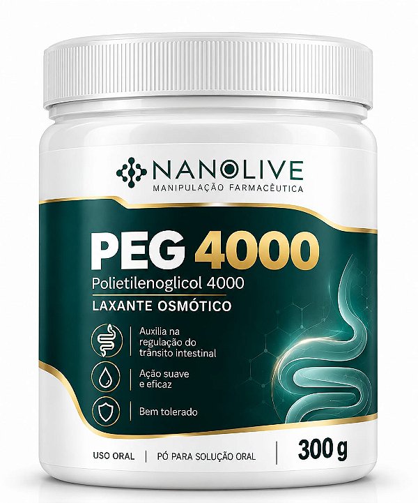 PEG 4000 - 300 gramas