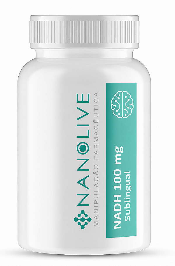 NADH - ALTA CONCENTRAÇÃO 100 mg - sublingual