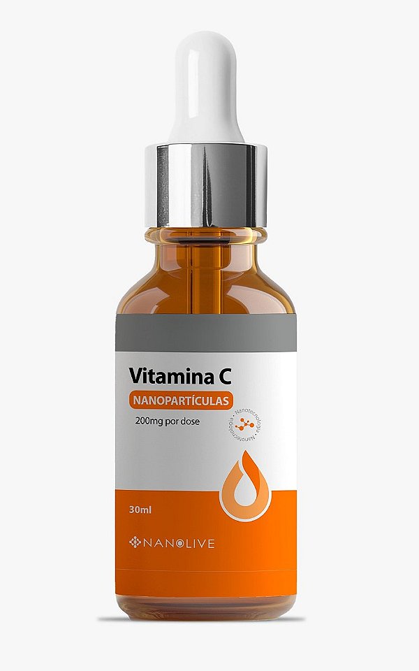 Vitamina C Nanoparticulas em Gotas 200 mg/DOSE | 30 mL