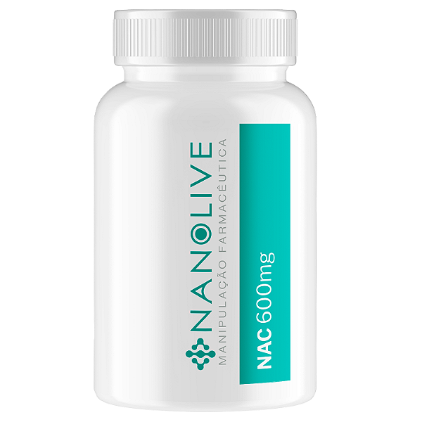 Nac Nanolive 600mg - 30 Cápsulas