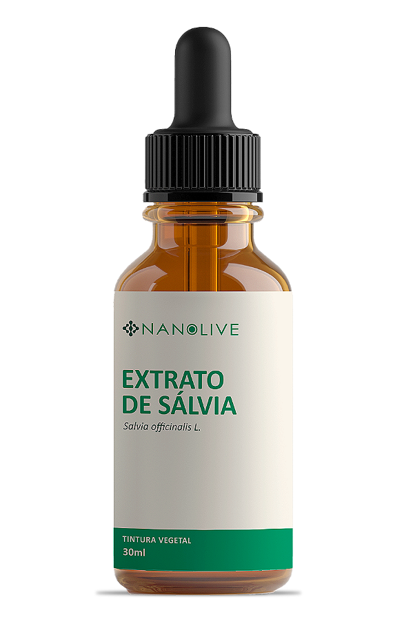 Extrato de Sálvia Tintura 30ml