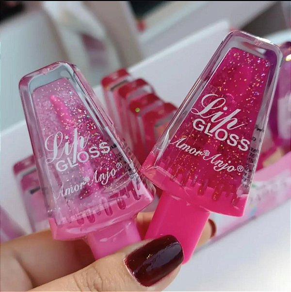 Lip Gloss Angels Picolé Brilho Labial