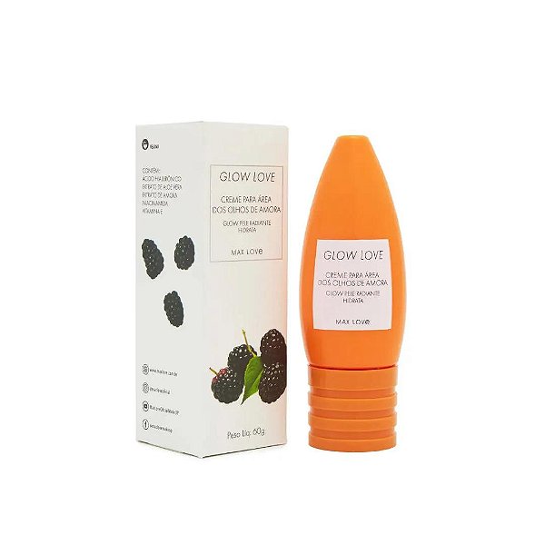 Creme Facial Glow Love Amora 60g