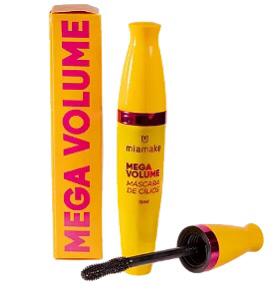 Máscara de Cílios Mega Volume Mia Make