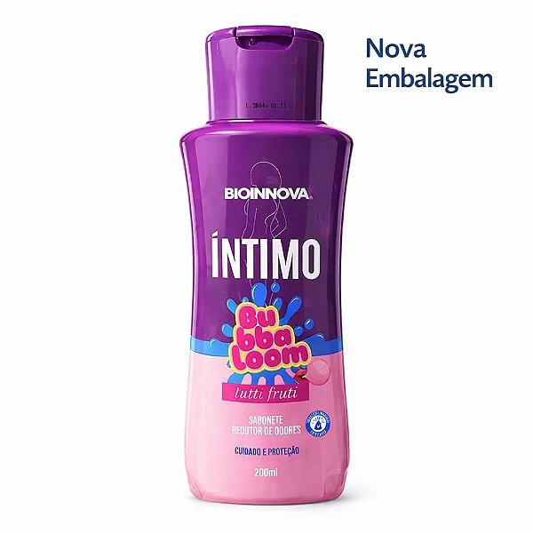 Sabonete Íntimo Bubbaloom Tutti Fruti 200ml