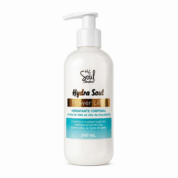 Hidratante Corporal Flower Lilly Soul 240ml