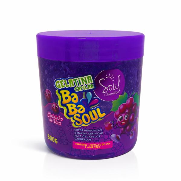 Gelatina Capilar Babasoul Uva 500g