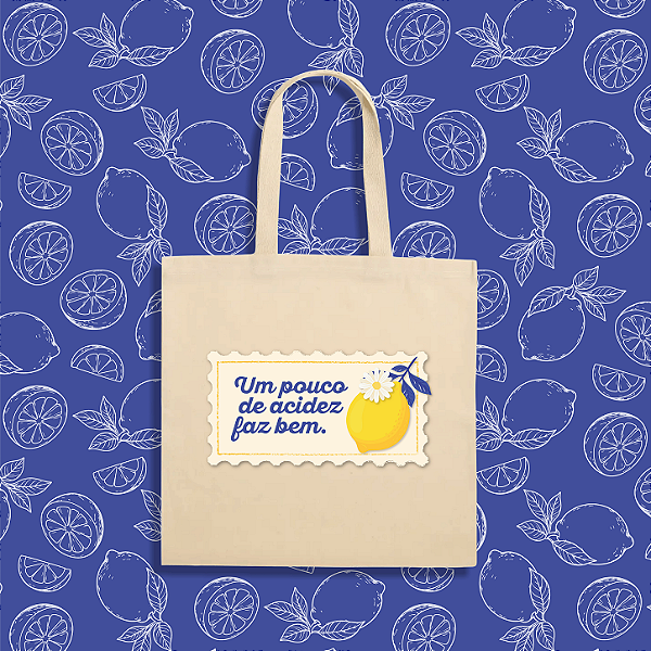 Ecobag “Um Pouco de Acidez Faz Bem”