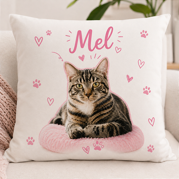 Almofada Personalizada Cat