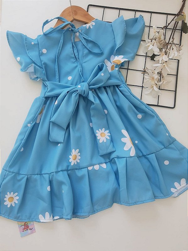 Vestido 3 Marias Margarida Azul
